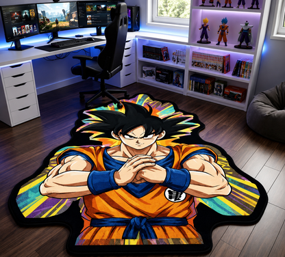 Alfombra de Goku Irregular