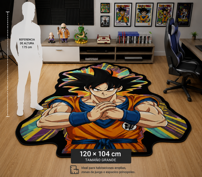 Alfombra de Goku Irregular